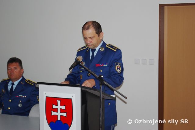 Slávnostné zhromaždenie príslušníkov VVzS pri príležitosti 5. výročia vstupu SR do NATO