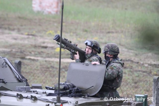 Bojové streľby PLRK S-2M na Záhorí