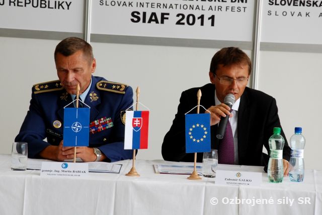 Tlačová konferencia k Medzinárodným leteckým dňom SIAF 2011
