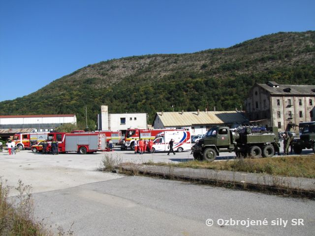 Účasť chemikov na cvičení PLEŠIVEC 2011