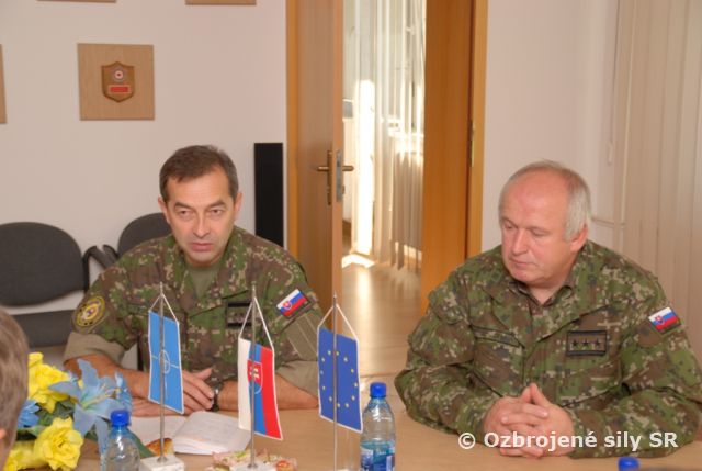 Zástupca NGŠ OS SR navštívil plrb v Nitre