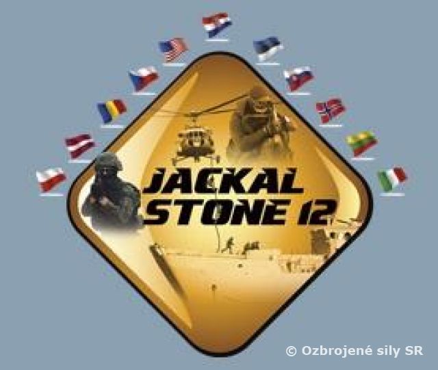 Slovenský vrtuľník na cvičení JACKAL STONE 2012