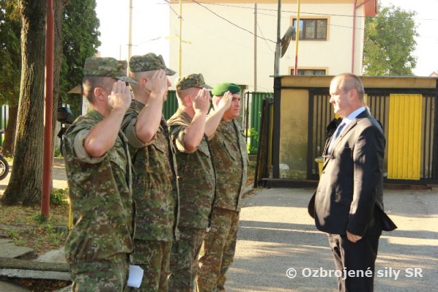 Minister obrany Slovenskej republiky na návšteve v Trebišove