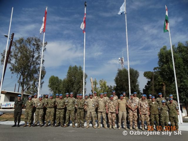 Stretnutie vojenských styčných dôstojníkov v misii UNFICYP