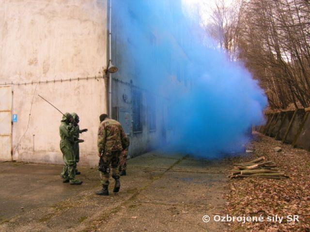 Výcvik NRF 2014 s toxickými chemickými látkami