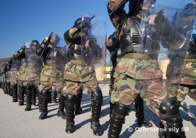Výcvik s policajným zborom SR