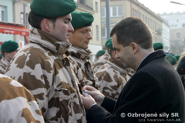 SLÁVNOSTNÝ NÁSTUP VO ZVOLENE