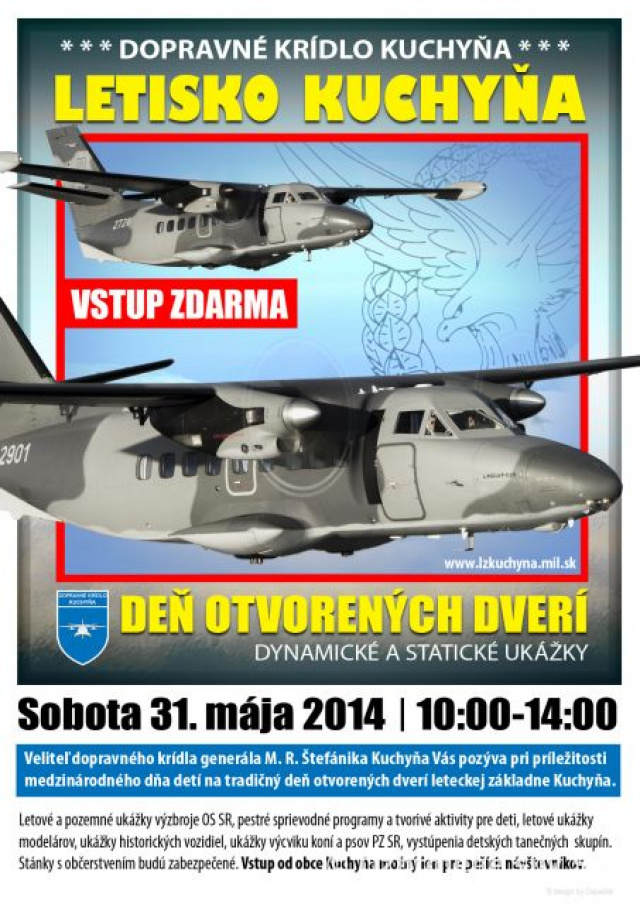 Deň otvorených dverí letiska Kuchyňa