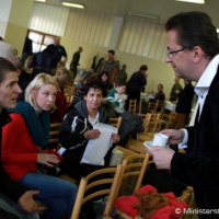 Minister obrany M. Glváč povzbudil rodiny vojakov, ktorí pôsobia v Afganistane
