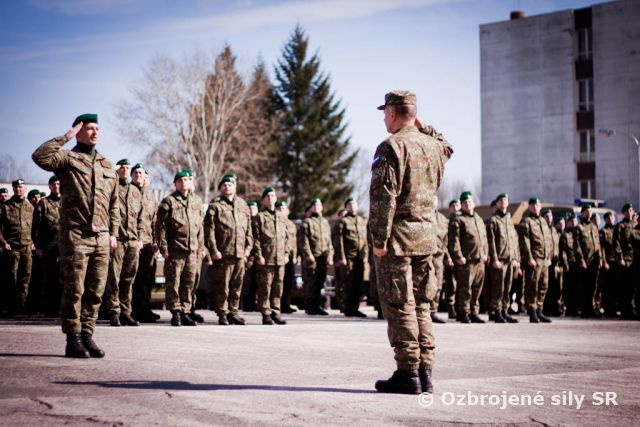 Nitriansky prápor pripravený plniť úlohy záložnej jednotky pre Bosnu a Hercegovinu
