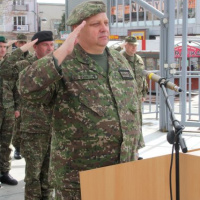 Slávnostné privítanie jednotiek ISAF v Michalovciach