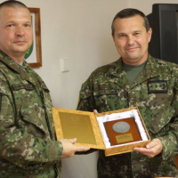 Návšteva NGŠ OS SR v 22. mechanizovanom prápore
