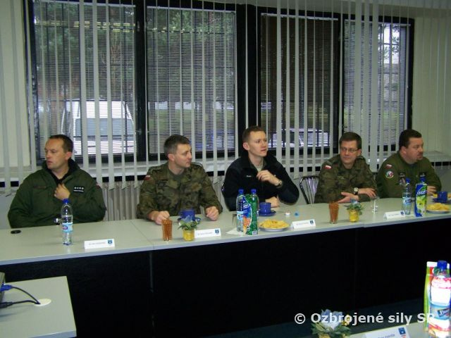 PRÍSLUŠNÍCI 56th COMBAT HELICOPTER´S REGIMENT V PREŠOVE